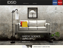 Tablet Screenshot of idisid-interiors.com
